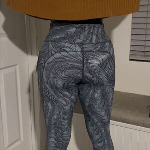 NWT lululemon athletica Lululemon Fast and Free Tight 25" in Icing Blue Multi